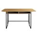 Mesa escritorio MOLY color roble y negro Mesa escritorio MOLY color roble y negro Madera