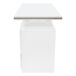 Mesa escritorio BISKIT color blanco 3 cajones Mesa escritorio BISKIT color blanco 3 cajones Blanco