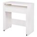 Mesa escritorio YUKI extensible con 1 cajón color blanco Mesa escritorio YUKI extensible con 1 cajón color blanco Blanco