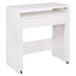 Mesa escritorio YUKI extensible con 1 cajón color blanco Mesa escritorio YUKI extensible con 1 cajón color blanco Blanco