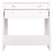 Mesa escritorio YUKI extensible con 1 cajón color blanco Mesa escritorio YUKI extensible con 1 cajón color blanco Blanco