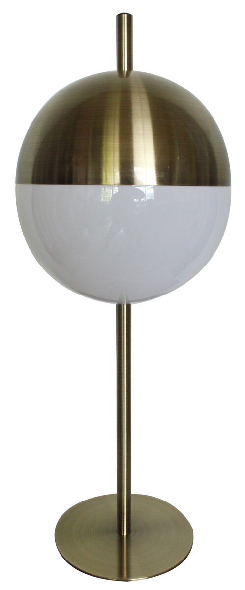 Lámpara sobremesa GLAM E14 1 luz 6 w 20x20x53cm