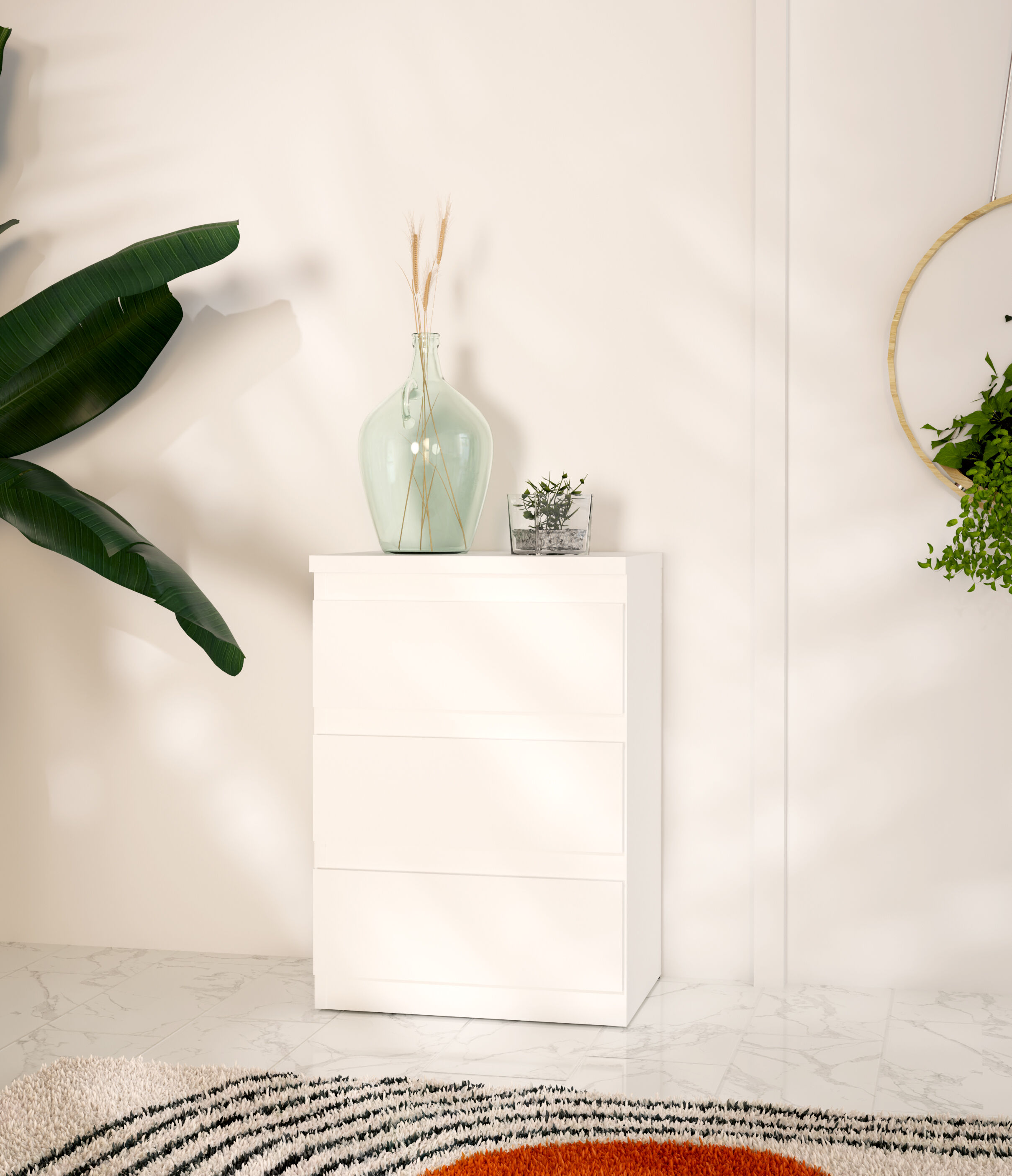 Mesita de noche 3 cajones NEVADA II