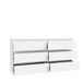 Cómoda con 6 cajones NEVADA II Cómoda con 6 cajones NEVADA II Blanco