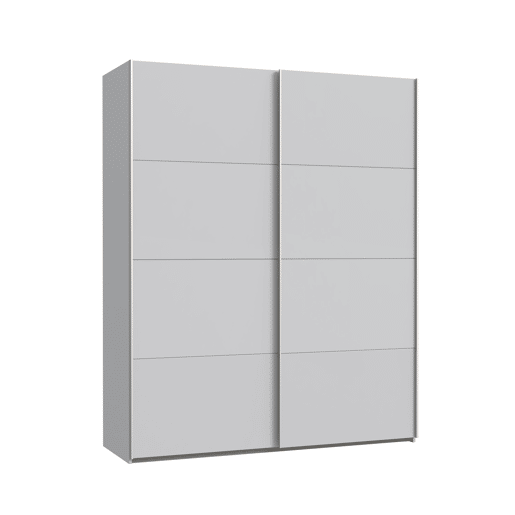 Roupeiro NEVADA II portas deslizantes 170x210cm cinza