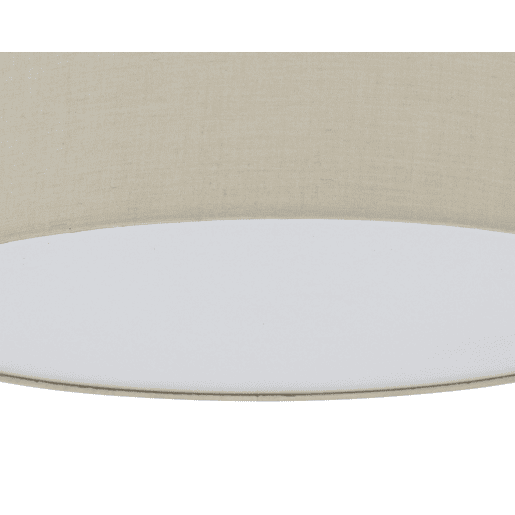 Candeeiro de teto ALINA bege 3 luzes 15x40x40cm marca CONFORAMA
