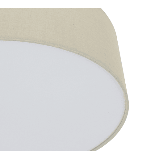 Candeeiro de teto ALINA bege 3 luzes 15x40x40cm marca CONFORAMA