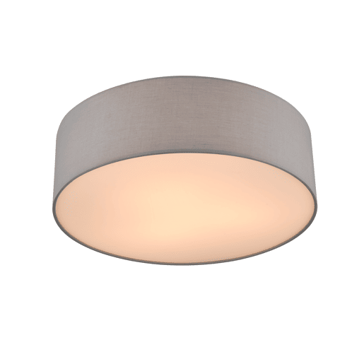 Candeeiro de teto ALINA cinza 3 luzes 15x40x40cm marca CONFORAMA