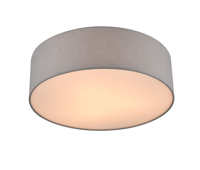 Plafón alina gris 3 luces 25w 15x40x40cm marca conforama - conforama