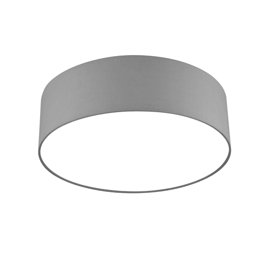Candeeiro de teto ALINA cinza 3 luzes 15x40x40cm marca CONFORAMA