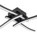 Plafón BIANCA LED marca CONFORAMA Plafón BIANCA LED marca CONFORAMA Negro