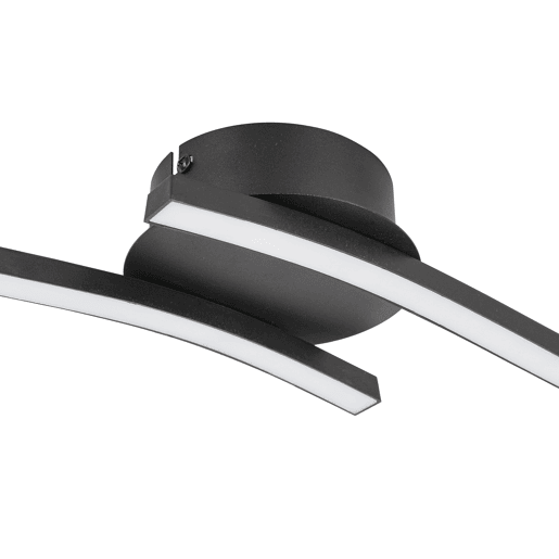Plafon BLANCA led 2 luzes 12W 6x12x55cm marca CONFORAMA