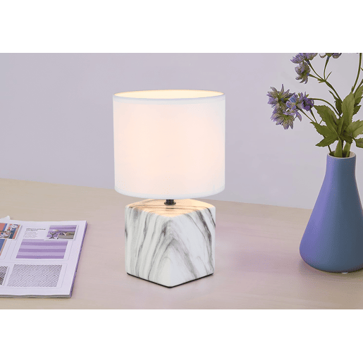 Candeeiro de mesa NORA 1 luz 40W 30,5x18,5cm marca CONFORAMA