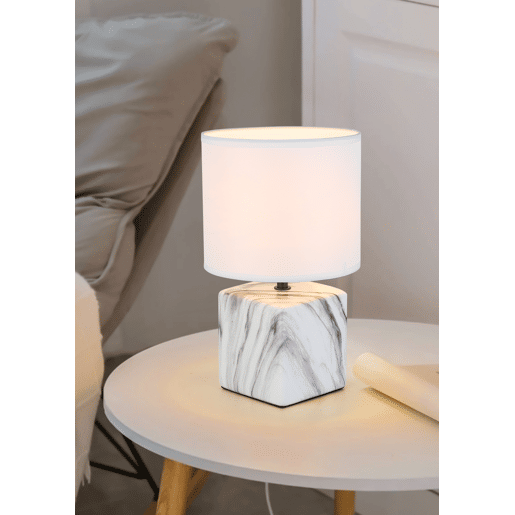 Candeeiro de mesa NORA 1 luz 40W 30,5x18,5cm marca CONFORAMA