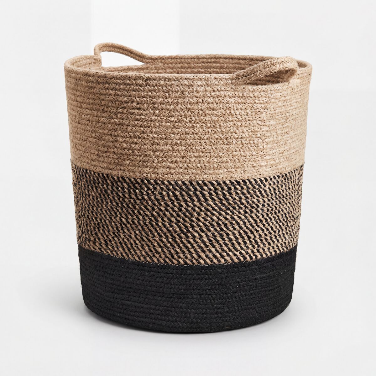 Cesta algodón con asas VERA 40x45cm