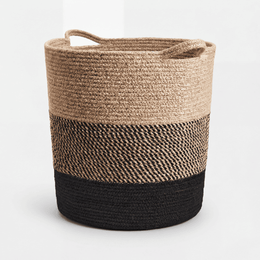 Cesta algodão com pegas VERA 40x45cm