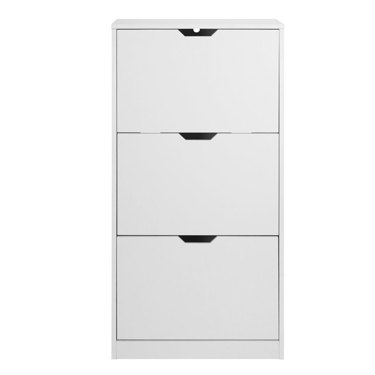 Zapatero SHINING 3 trampones color blanco