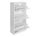 Zapatero SHINING 3 trampones color blanco Zapatero SHINING 3 trampones color blanco Blanco