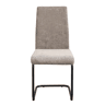 Conjunto de 4 cadeiras TONI cor taupe
