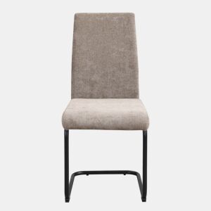 Conjunto de 4 cadeiras TONI cor taupe