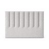 Cabeceira GOYA 160x118x7cm pele de borrego branco