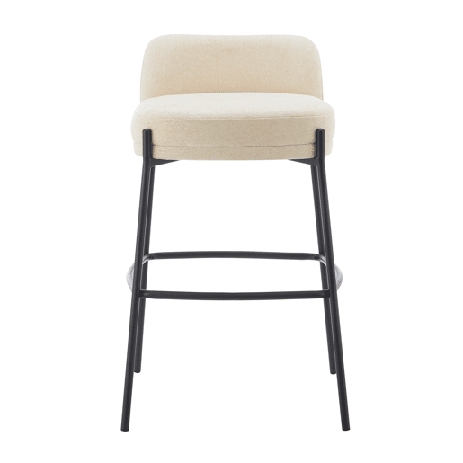 Banco alto LEO cor branco 88cm