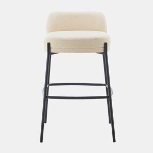 Banco alto LEO cor branco 88cm