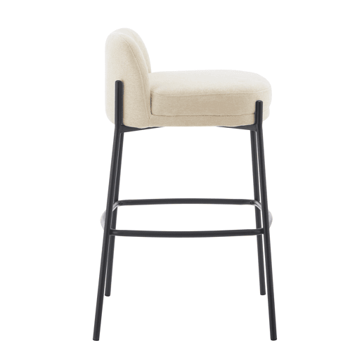 Banco alto LEO cor branco 88cm