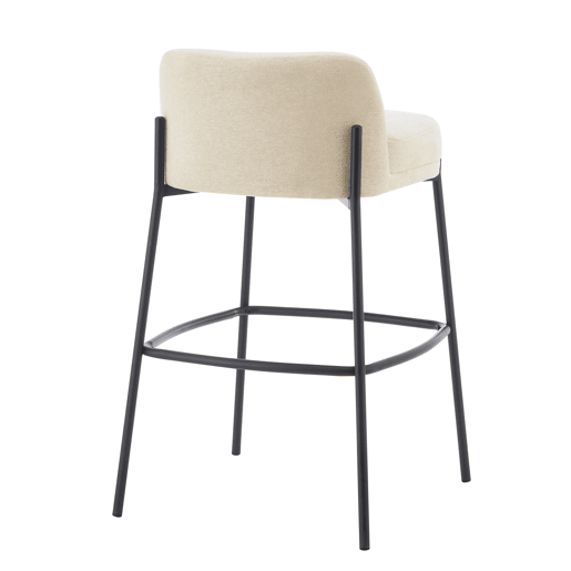 Banco alto LEO cor branco 88cm