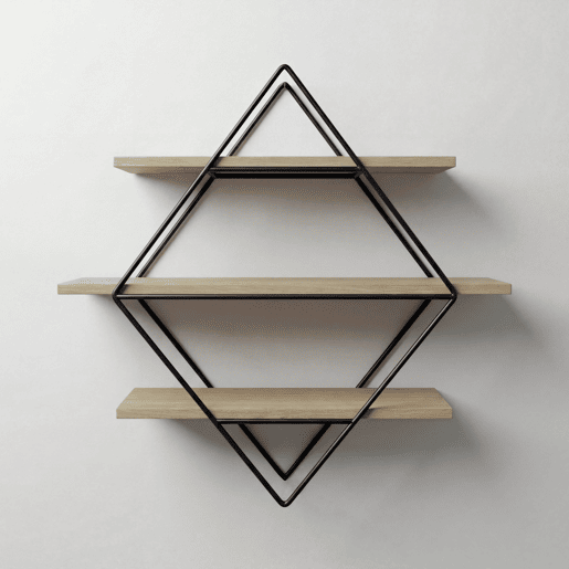 Estante DRIFT 50x50x17cm marca ECOANYA
