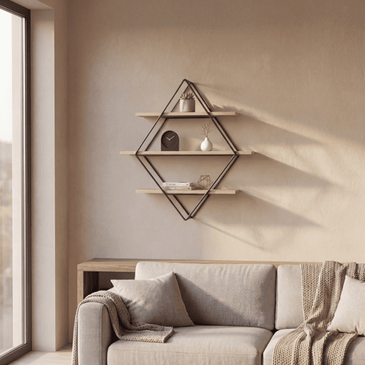Estante DRIFT 50x50x17cm marca ECOANYA