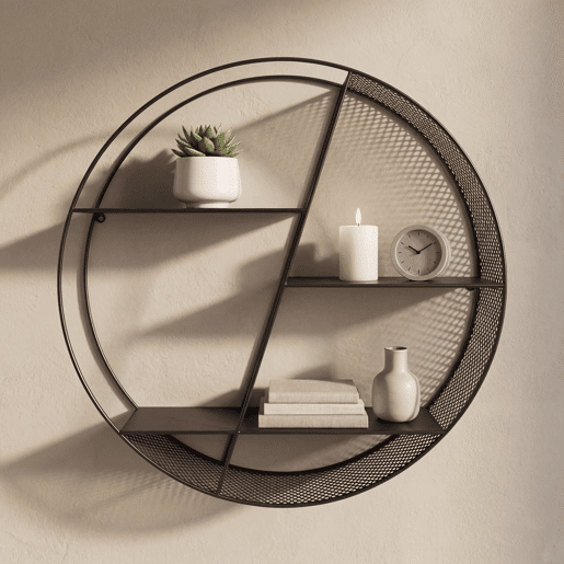 Estante ASPEND BLACK 60x60x15cm marca ECOANYA