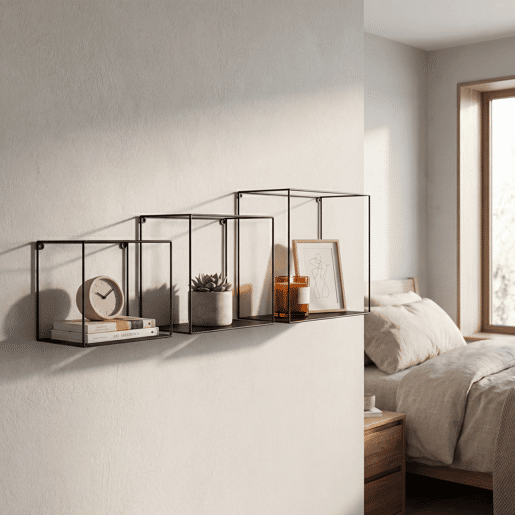 Conjunto de prateleiras LIBANI 3 peças marca ECOANYA