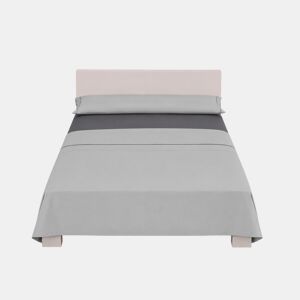 Jogo de lençóis SILK cama 90cm cor cinza e antracite