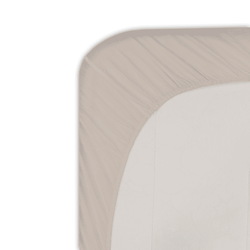 Lençol de baixo SILK em microfibra 90cm cor taupe Lençol de baixo SILK em microfibra 90cm cor taupe