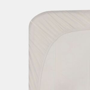 Lençol de baixo SILK em microfibra 135cm cor linho