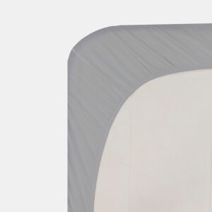 Lençol de baixo SILK em microfibra 135cm cor linho