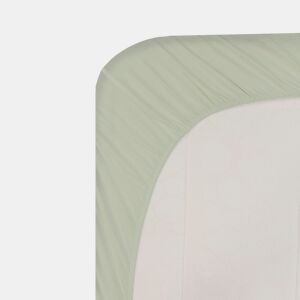 Lençol de baixo SILK em microfibra 135cm cor verde