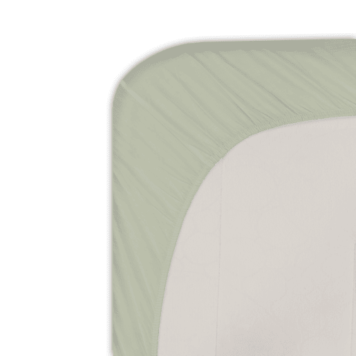 Lençol de baixo SILK em microfibra 180cm cor verde Lençol de baixo SILK em microfibra 180cm cor verde