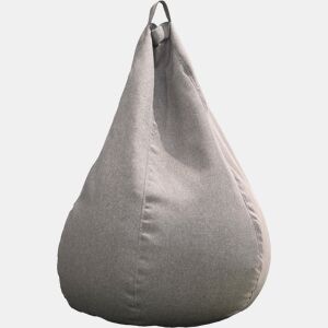 Puff PERA LAGOS tecido 110x85cm cor cinza