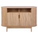 Aparador KAYAK estante y dos puertas en roble Aparador KAYAK estante y dos puertas en roble Roble