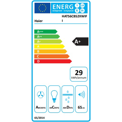 Exaustor parede HAIER HATS6CBS2XWIFI