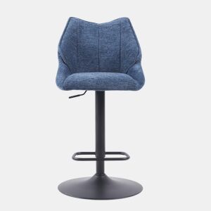Banco alto ajustável AIDEN cor azul