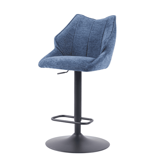 Banco alto ajustável AIDEN cor azul