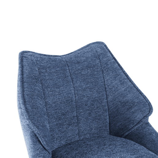 Banco alto ajustável AIDEN cor azul