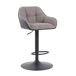 Pack de 2 taburetes ajustables MATEO gris Pack de 2 taburetes ajustables MATEO gris Gris