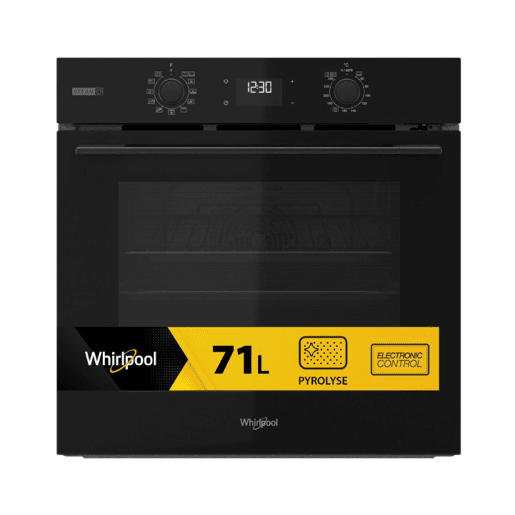 Forno elétrico WHIRLPOOL OMSK58RU1SB pirolítico 71 litros