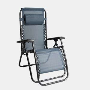 Conjunto de 2 cadeiras de jardim multi-posições NERI em azul