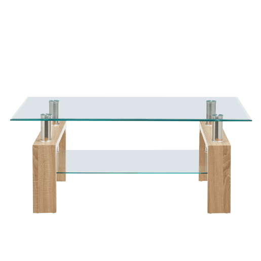 Mesa de centro CYBER cor carvalho