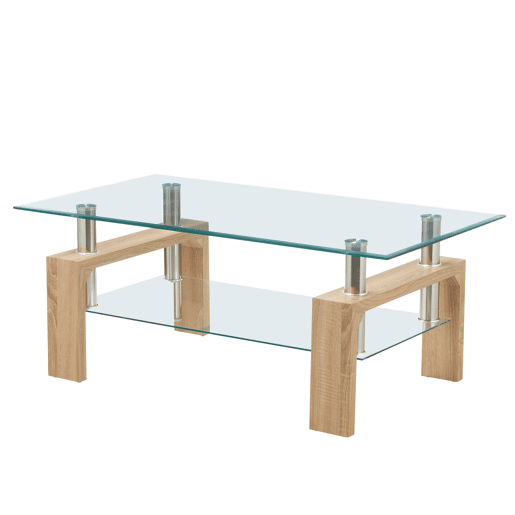 Mesa de centro CYBER cor carvalho